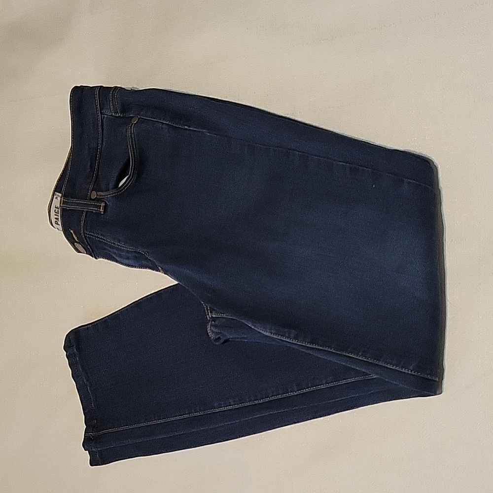 PAIGE Women's Skinny Jeans in Dark Blue Wash